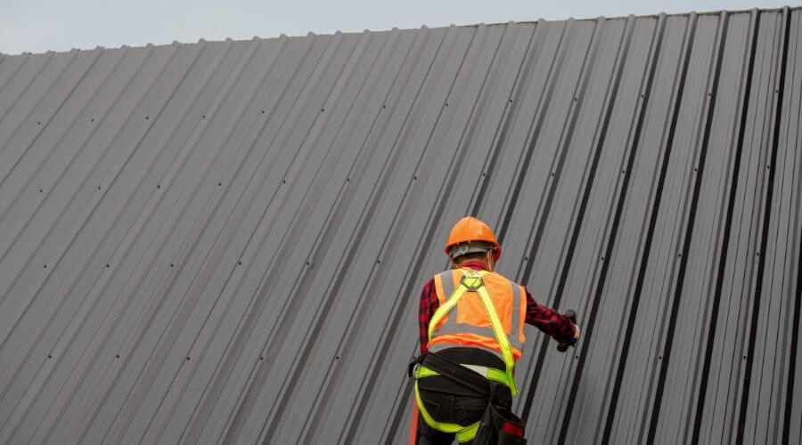 Professional metal roof installation services in Langston, OK
